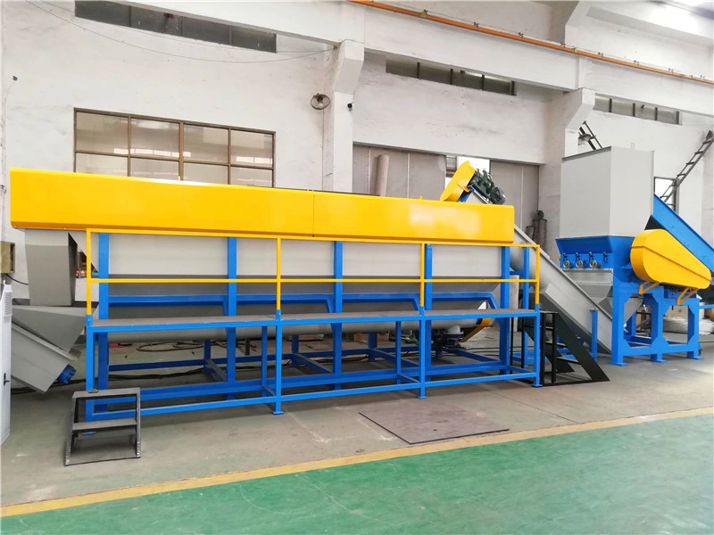 Zhangjiagang Plastic Factory for India Metal Detector Film Bottles Crushing Drying Squeezing Machine PP PE Pet 440V Recycling Plastic Washing Machine