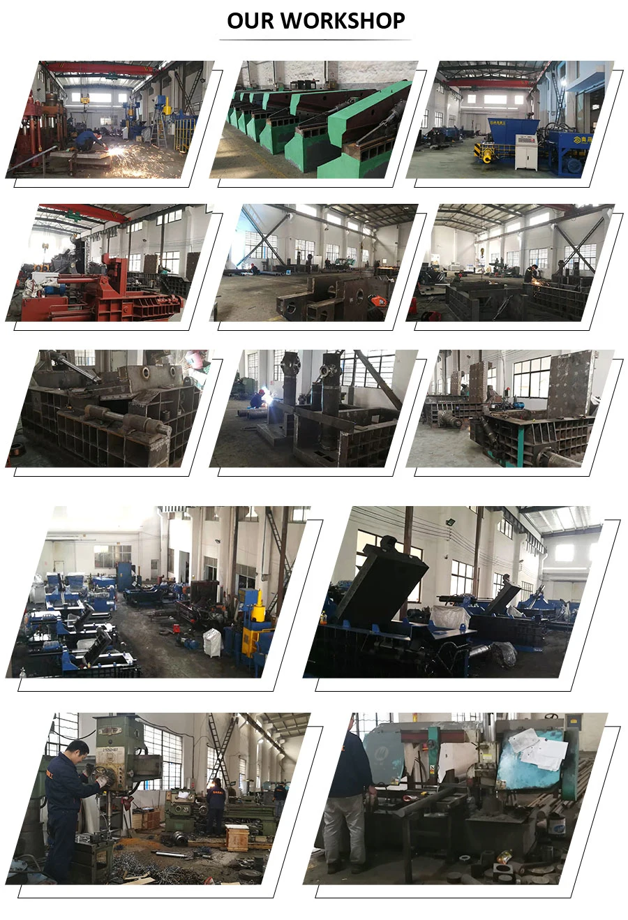 Non Ferrous Waste Metal Hydraulic Compacting Recycling Press Baler