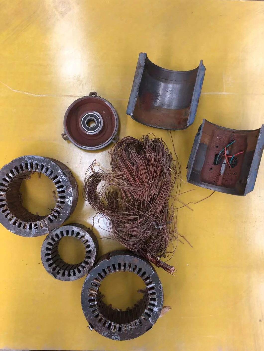 Motor Stator Cutting and Disassembly Machine