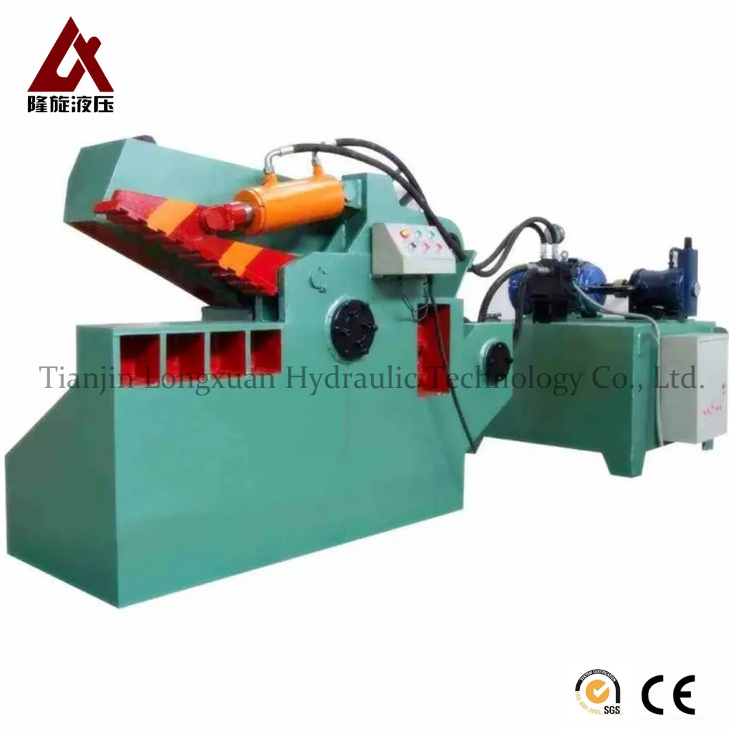 Q43-125t Crocodile Hydraulic Steel Shearing Machine/ Series Alligator Scrap Metal Shears for Sale