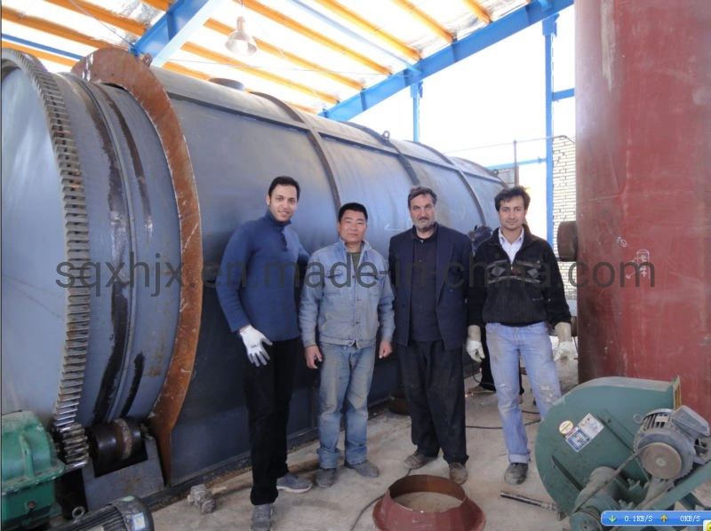 Pollution Free Type Pyrolysis Machine and Its Accessories