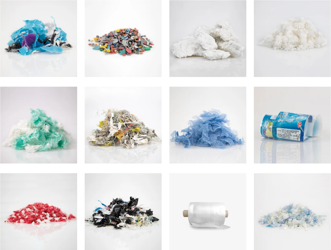 Aceretech Free Accessories Waste Plastic PP/PE Bags Recycling Machines