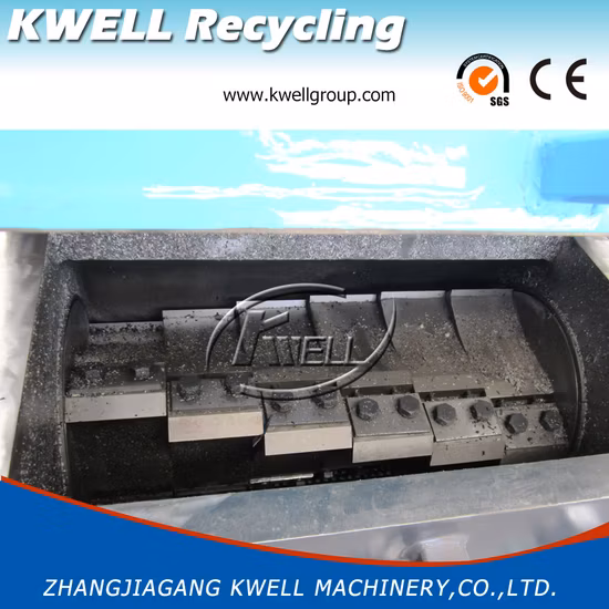 Frantoio di plastica del granulatore di plastica del trituratore del singolo albero della macchina per il riciclaggio del film in PE PC180/300/600/800