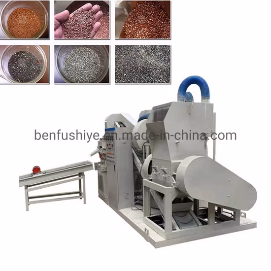 Filo di scarto, cavo di rame di scarto, cavo di rame, granulatore di rame, rame di scarto, macchina per la produzione del riso