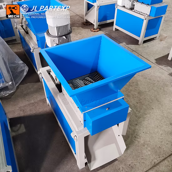 Frantoio compatto per legno-plastica monoalbero