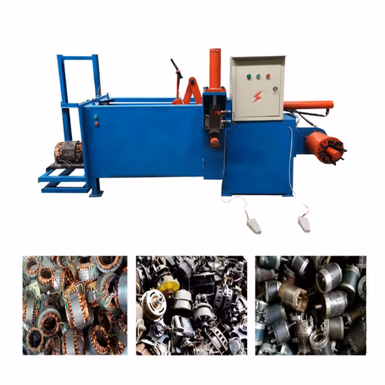 macchina di separazione di smantellamento del filo di rame del motore di scarto di vendita calda di 1.5kw 45kw Benfu