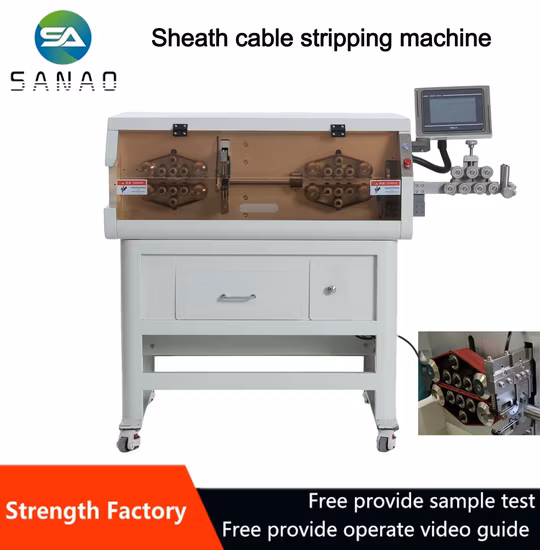 Macchina spelafili completamente automatica, macchina spelafili per fili rivestiti