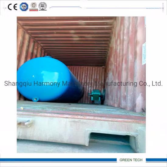 Macchina per pirolisi senza sostanze inquinanti e suoi accessori