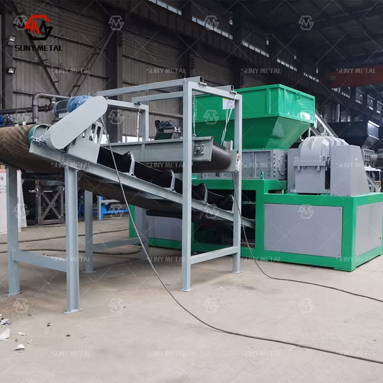 Trituratore a doppio albero/frantumatore di plastica/trituratrice per rottami