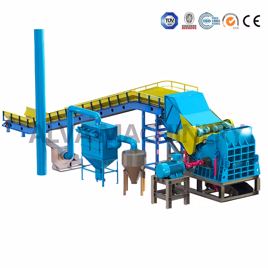 Trituratore di metalli pesanti, frantoio per rottami metallici